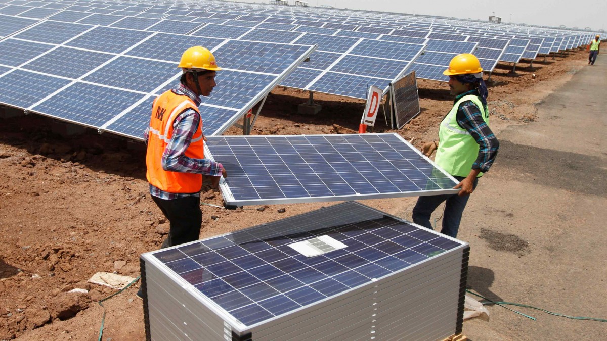Solar Project 03 under construction